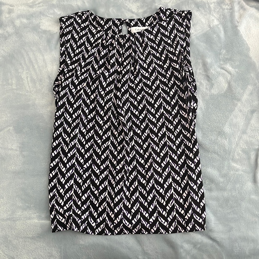 Calvin Klein Sleeveless Blouse